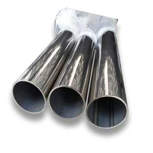 Inox 316Ti Espelho Tubo Inoxidável Quadrado ASTM TP 304L Aplicação Industrial Moldagem De Perfuração Polida Preço Por KG Solda - Product Image 5