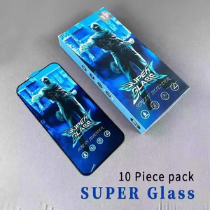 Vente en gros de film de protection d'écran en verre trempé transparent pour téléphone portable <span class=keywords><strong>Superman</strong></span> Hd Full Glue - Product Image 2