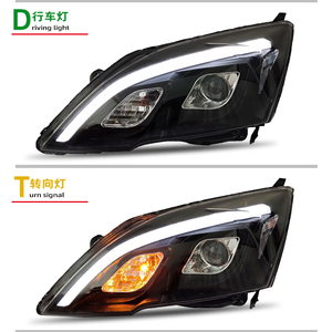 Faros Delanteros LED para Honda CR-V, Conjunto de Faros 2007-<span class=keywords><strong>2011</strong></span>, Luces Diurnas LED Modificadas, Señales de Giro, Lente Láser - Product Image 4