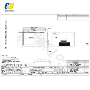 <span class=keywords><strong>5</strong></span>インチ800x480 TFT LCDモジュール新しいスマートホームアクセスコントロール対応ポータブルデバイスユニバーサルワイヤレスカーシステム用 - Product Image 3