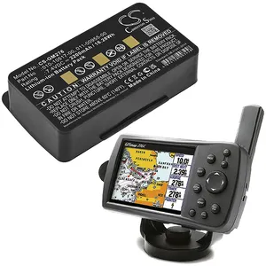 卡梅隆Sino 2200毫安时电池，适用于Garmin 010-10517-00,010-10517-01,011-00955-00,011-00955-02,010-00543-00，100054300，3580100054300