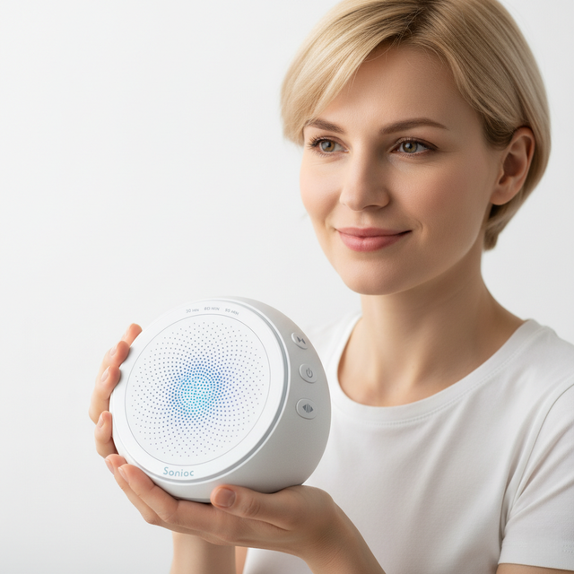 White Noise Sleep Sound Machine with RGB Touch Night Light for & App Enabled Portable for Kids Nursery & Bedroom