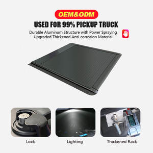 Nueva Cubierta Retráctil de Aluminio para Toyota Hilux VIGO REVO ROCOO, Impermeable, para <span class=keywords><strong>Camioneta</strong></span> 4X4, Tapa Enrollable para la Caja de Carga - Product Image 4