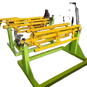 Desbobinadora manual de 5-10 toneladas para bobinas de acero, máquina desenrolladora para fábricas de perfilado de rodillos - Product Image 1