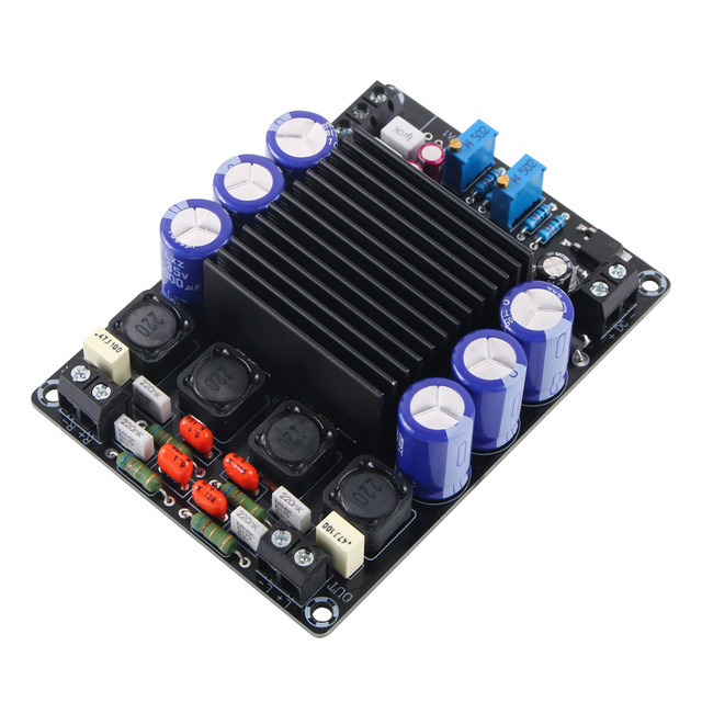 STA508 digital amplifier board Class D HIFI fever 2*80W high power 12V square dance pull rod speaker box audio