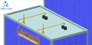 Plataforma de Trabajo Suspendida Eléctrica ZLP630 ZLP1000 ZLP800, Andamio Eléctrico, Góndola China - Product Image 4