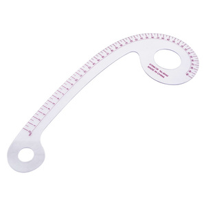 Regla Curva 6040 de 6 Pulgadas, Regla de Plástico para Diseño de Patrones y Corte de Prendas - Product Image 1