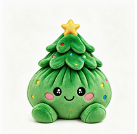 Nouveau jouet anti-stress en peluche en forme de dumpling - Adorable dumpling à presser avec panier vapeur