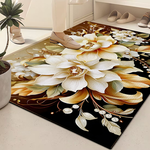 <span class=keywords><strong>Tappeto</strong></span> a farfalla moderno con stampa di <span class=keywords><strong>fiori</strong></span> per soggiorno, - Product Image 5