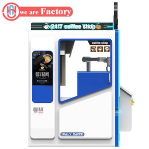 Máquina Expendedora de Café Robótica Inteligente Japonesa con Pago en Efectivo, Construcción Metálica, Pantalla Táctil de 16 Pulgadas, Capacidad para 150-200 Personas - Product Image 4