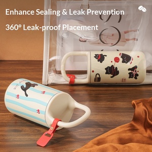 Termo Portátil de Acero Inoxidable 316 para Niñas, Diseño Clásico, 400ml, Aislado, para Café, Ideal para Viajes, con Aspecto Elegante - Product Image 4