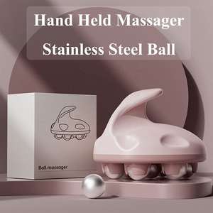 Handheld Muscle Back Neck Pé Ombro Perna Queima de Gordura Body Shaping Massagem Ferramenta Barriga Coxa Bezerro Emagrecimento 3D Rolo Massager - Product Image 5