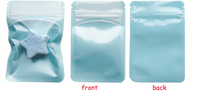 Sachets refermables thermosoudés 10x15cm en PET+CPP, imprimés en héliogravure, résistants à l'humidité, avec fenêtre transparente, pour aliments pour animaux de compagnie