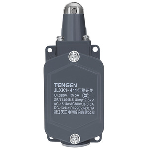 Interruptor de Límite Tengen JLXK1-411 380V 5A IP40 con Reinicio Automático, un Contacto Normal Abierto (NO) y un Contacto Normal Cerrado (NC) de Punto de Contacto de Plata - Product Image 4