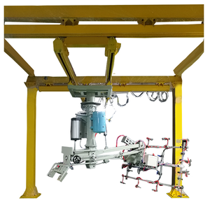 Pont roulant <span class=keywords><strong>portique</strong></span> rail équilibreur pneumatique bras de robot oscillant manipulateur sous vide en verre - Product Image 2