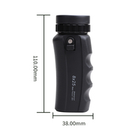 Mini telescopio monocular profesional 10X25-Mini telescopio de alta calidad para visualización en exteriores