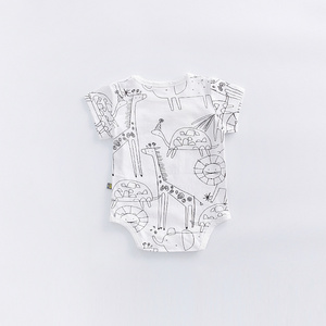 Wholesale <b>Dropshipping</b> $1 Baby Boy Clothes Linen Romper From China - Product Image 2