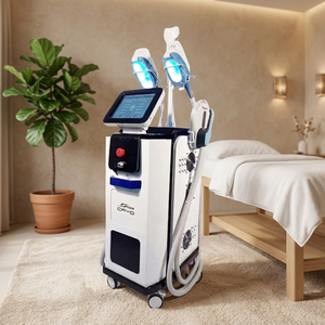 Appareil professionnel de cryolipolyse 360 avec congélation des graisses, radiofréquence 40K, EMS et coussin pour le remodelage corporel - Product Image 1