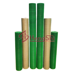 36 'x 100' 1/2 inch Phần cứng vải 19 đo <span class=keywords><strong>PVC</strong></span> tráng dây hàng rào mạ kẽm hàn hàng rào cuộn cho gà Thỏ - Product Image 2