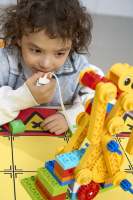 Ensemble de blocs de codage intelligents ICBlocks, blocs de construction en plastique pour la maternelle, jouets robots, emballés dans une boîte