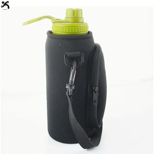 Pochette pour bouteille d'eau en néoprène, porte-bouteille d'eau pour la salle de sport avec support pour téléphone - Product Image 5