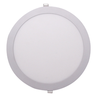 Panneau LED mince de style moderne, 3 couleurs modifiables, puissance 24W, éclairage intérieur encastré au plafond pour bureau à domicile, cote IP44