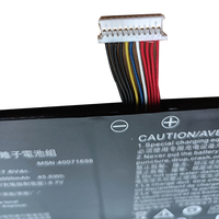 Batterie d'ordinateur portable authentique 6000 mAh pour TOSHIBA Dynabook Satellite Pro C50-H-112 C40-H C50 C40 Series, modèle 40071698 4588105
