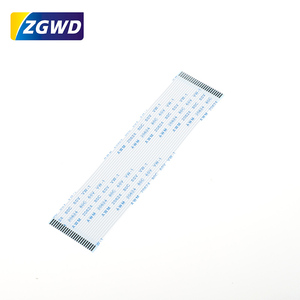 20624 awm 80c 60v Vw-1 14 סיכה 0.5 1.0 מ מ מ מ "מ המגרש fc שטוח סרט גמיש כבל עבור מכונת מצלמה