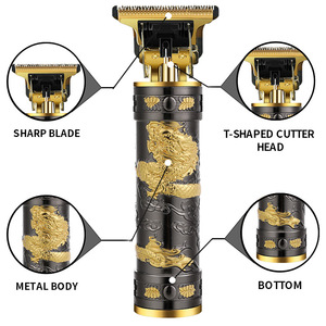 Tondeuse à cheveux sans fil pour <span class=keywords><strong>homme</strong></span>, tondeuse à cheveux vintage T9, tondeuse professionnelle, rasoir électrique, 2 heures - Product Image 2