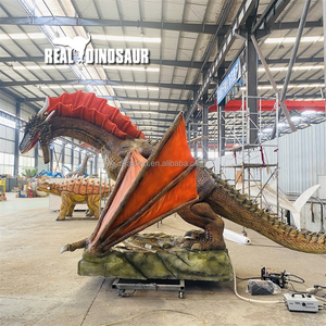 Modelo de dragón occidental animatronic de dinosaurio realista personalizado para Parque - Product Image 4