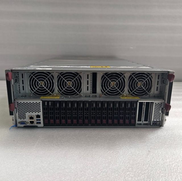 4029GP-TVRT Rack GPU Server for Deep Learning 8 V100 SXM2 32G GPUs Support 1st/2nd Gen Processor Made in Guangdong