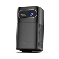 Mini projecteur M1 portable, intelligent, commandé par la voix, pour cinéma maison, utilisation en extérieur, technologie DLP ultra-claire 1080P, 3000 lumens ANSI