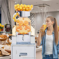Genade Automatische Sinaasappelsapmaker Machine Met Kraan: Efficiënte Commerciële Citrusafzuiger Voor Versheid