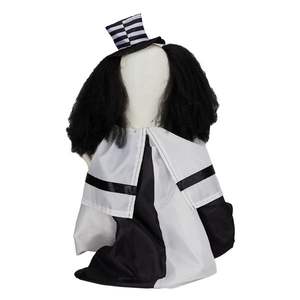 Decoración de payaso aterrador de Halloween de 1.8 pies, accesorio de plástico activado por sonido para interiores, para decoración de fiestas en casas embrujadas, uso para adultos. - Product Image 5