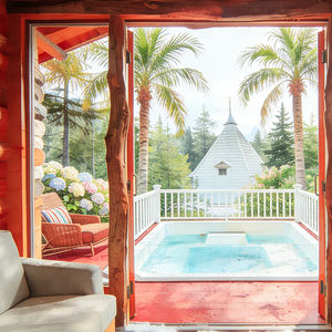 สระว่ายน้ำไฟเบอร์กลาสคุณภาพสูงจากโรงงาน พร้อมระบบนวดด้วยเจ็ทและไฟ LED สำหรับโรงแรม สวน บ้านพักตากอากาศ สระว่ายน้ำส่วนตัวกลางแจ้ง - Product Image 3