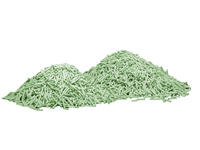 Litière pour chat en bentonite et tofu de qualité supérieure, parfum personnalisé, écologique, biodégradable, sans poussière, jetable aux toilettes, 5 kg – Vente en gros de produits pour animaux de compagnie