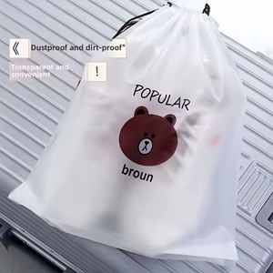 Tas penyimpanan dengan tali tarik, perlindungan nyaman satu tebal tas penyimpanan serut tarik tahan debu tahan kelembaban multi-ukuran Universal - Product Image 1