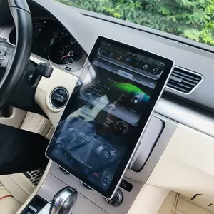 KLYDE 안드로이드 9.0 시스템 12.8 인치 2 DIN 100 회전 범용 라디오 자동차 플레이어 GPS 네비게이션 라디오 Dvd 플레이어 자동차 스테레오