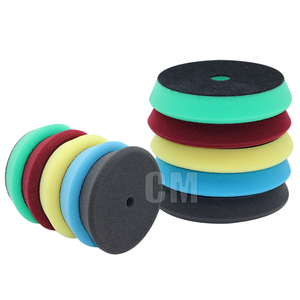 Полировальная губка OEM из высокоплотного пеноматериала с креплением на липучке для ремонта царапин на лакокрасочном покрытии автомобилей и камня - Product Image 1