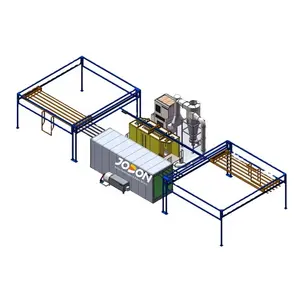 Conveyor moving cheap powder coating line