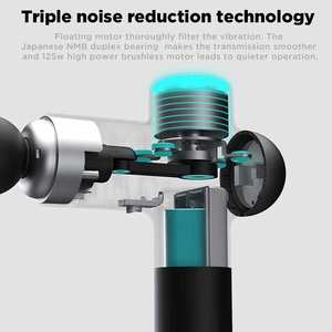 Pistola de masaje inalámbrico para el cuerpo, masajeador de tejido profundo, relajación muscular, fitness, nuevo diseño - Product Image 4