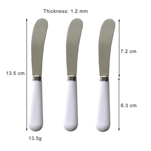Coltello da burro curvo all'ingrosso cuchillos para queso coltello per affettare il formaggio mini coltelli da formaggio - Product Image 4