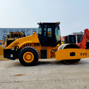 <b>Used</b> <b>Road</b> <b>Roller</b> Good Condition Saving Fuel Diesel Original Engine Low Working Hours for Construction Projects in Stock - Product Image 1