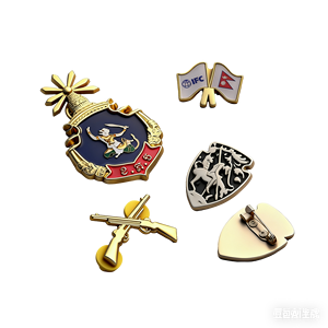 Custom 3D Enamel Zinc Alloy Lapel Pin Luxury Metal Brooch Safety Pin Metal Badge for Men - Product Image 5
