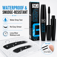 Mascara waterproof longue tenue, volumisant, allongeant, maquillage des yeux, anti-bavures, séchage rapide, extension naturelle des cils, cosmétique
