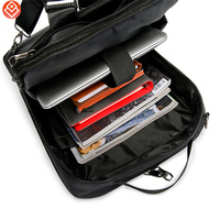 Amiqi Sac à dos multi-usages pour ordinateur portable avec poignée pour ordinateur portable Sac antichoc pour ordinateur portable Sac étanche pour ordinateur