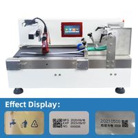Automatische 5-Inch Touching Screen Paging High Speed Inkjet Box Plastic Papieren Boodschappentas Kartons Boek Afdrukken All-In-One