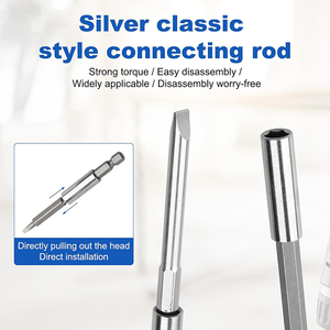 Dz 3 cái mạnh mẽ từ Screwdriver khoan <span class=keywords><strong>bit</strong></span> mở rộng chủ 1/4 "Hex Shank công nghiệp DIY S2 thép cho tác động điều khiển OEM - Product Image 5