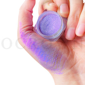 Camaleón-Polvo de mica suelto para sombra de ojos, juego de 7 colores, paleta de sombra de ojos duocromada - Product Image 4