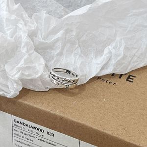 Yinruitai S925 Sterling Silver <b>Ring</b> Smiley Face Double Layer Twisted <b>Open</b> <b>Ring</b> For Women Everyday Wear Jewelry - Product Image 3